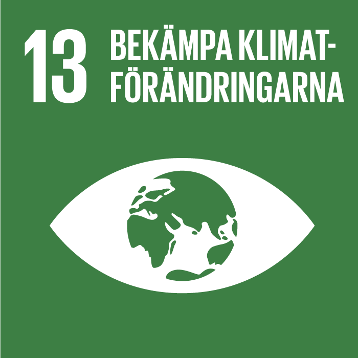 Globala målen - 13. Bekämpa klimatförändringarna